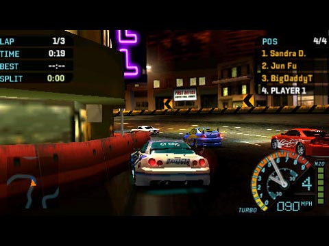 Need for Speed: Underground Rivals (PSP Gameplay)
